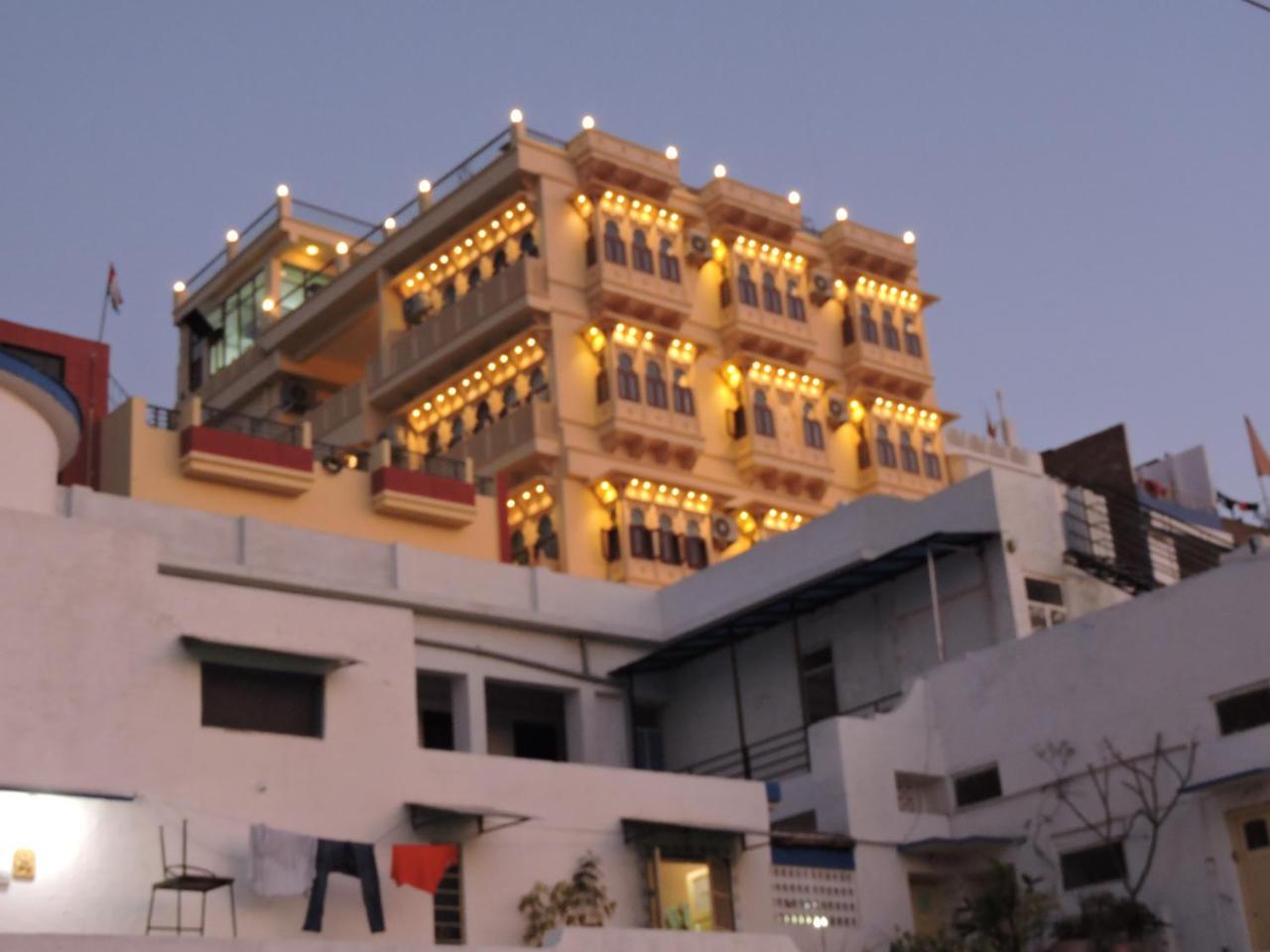 Hotel Mewari Villa Udaipur Bagian luar foto